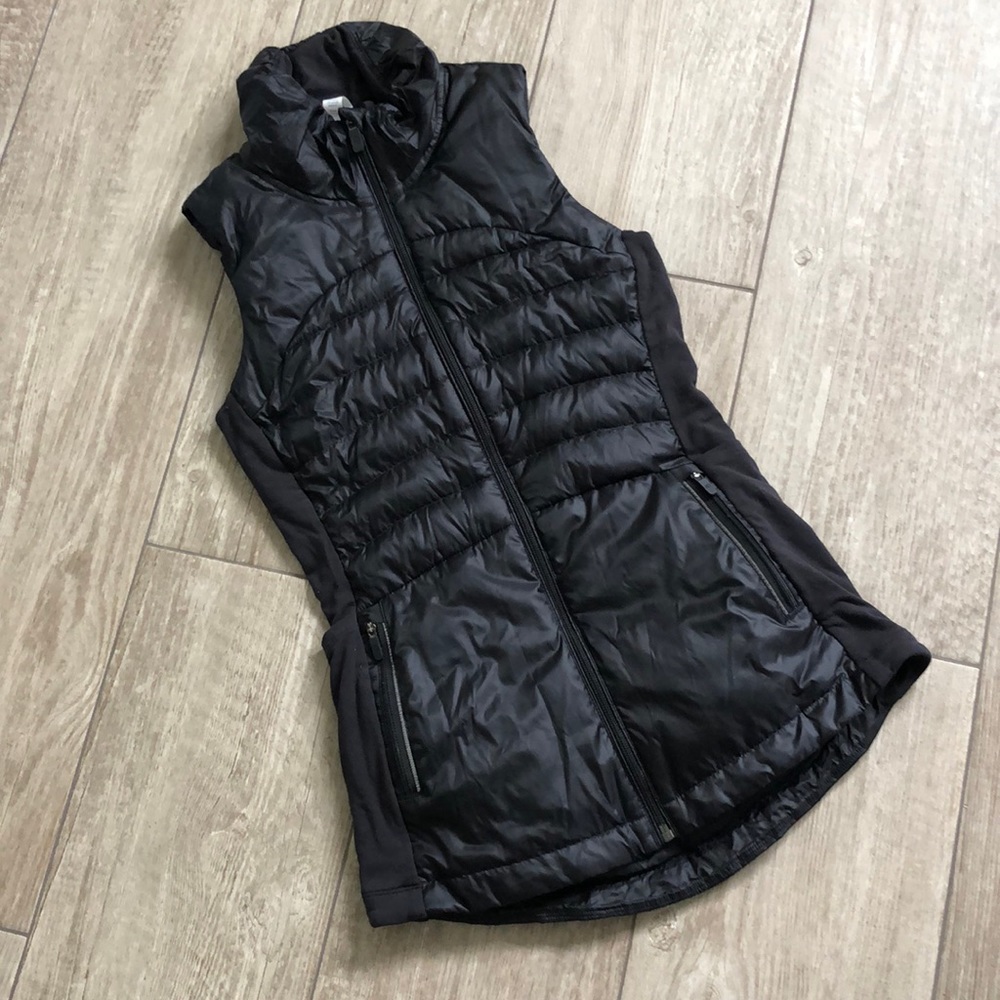 Lululemon Black Down for It All Vest